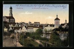 AK Augsburg, St. Ulrichskirche Und Rotes Tor  - Augsburg