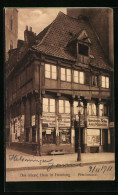 AK Hamburg, ältestes Haus Am Pferdemarkt  - Mitte
