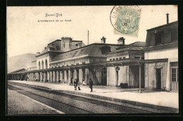 CPA Saint-Dié, L'Intérieur De La Gare  - Altri & Non Classificati