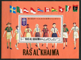 Ras Al Khaima - 1971 - Scouts  - Mi Bf 96 - Sonstige & Ohne Zuordnung