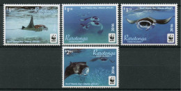 Rarotonga - 2016 - Fish Manta Ray - Yv 57/60 - Fishes