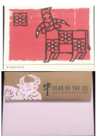 D)2021, CHINA, ENVELOPE, YEAR OF THE OX, CELEBRATING THE LUNAR NEW YEAR, XF - Altri & Non Classificati