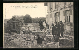 CPA Mamers, Catastrophe 1904, Decombres Pres Le Mpulin De La Ville, Inondation  - Mamers