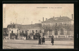 CPA Chateauroux, La Gare, Vue Exterieure  - Chateauroux