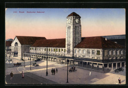 AK Basel, Blick Zum Badischen Bahnhof  - Bazel