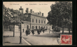 CPA Fougères, Gare De L'Ouest  - Other & Unclassified