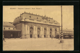 Cartolina Milano, Stazione Centrale, Arch. Boucot  - Milano (Milan)