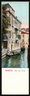 Mini-Cartolina Venezia, Rio Van Axel  - Venezia (Venice)