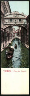 Mini-Cartolina Venezia, Ponte Dei Sospiri  - Venezia (Venice)