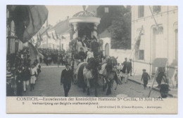 Kontich Contich - Eeuwfeesten Der Koninklijke Harmonie Ste Cecilia Juni 1913 - Verheerlijking Van België's Onafhankelijk - Kontich