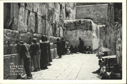 70915133 Jerusalem Yerushalayim Jerusalem Wailing Wall *  - Israel