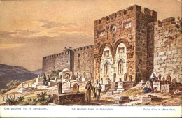 70914929 Jerusalem Yerushalayim Jerusalem Goldene Tor Golden Gate Porte Kuenstle - Israel