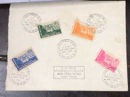 SOUTH VIET  NAM STAMPS F D C- On Certified Paper (7-7-1960(AGGLOMERATION RURALE)1pcs  Good Quality - Vietnam