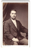 Photo Blomfield & Co., Hastings, Stattlicher Herr In Modischer Kleidung  - Personnes Anonymes