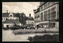 AK Aue I. Sa., Altmarkt Mit Drogerie Und Treff Für Junge Leute  - Other & Unclassified