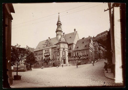 Fotografie Brück & Sohn Meissen, Ansicht Blankenburg, Rathaus  - Lieux