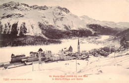 13961185 St_Moritz__SANKT_MORITZ_GR Dorf Und Bad  - Autres & Non Classés