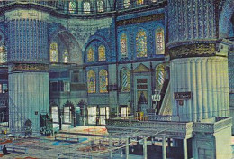 AK 214037 TURKEY -  Istanbul - Blue Mosque - Interior - Turquie