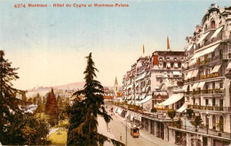 13961136 Montreux__VD Hotel Du Cygne Et Montreux Palace - Sonstige & Ohne Zuordnung