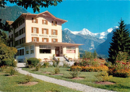 13961122 Wilderswil_Wilderswyl_BE Hotel Kurhaus Belmont Mit Eiger Moench Und Jun - Other & Unclassified