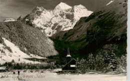 13961050 Kandersteg_BE Kath Kirche Mit Bluemlisalp - Autres & Non Classés