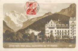 13961016 INTERLAKEN_BE Jungfraublick Und Die Jungfrau - Autres & Non Classés
