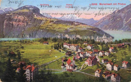 13960976 Morschach_SZ Panorama Blick Gegen Pilatus - Autres & Non Classés