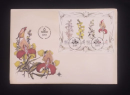 D)1981, SOUTH AFRICA, FIRST DAY COVER, ISSUE, 10TH INTERNATIONAL CONFERENCE ON ORCHIDS, DURBAN, CALANTHE NATALENSIS, EUL - Africa (Other)