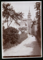 Fotografie Brück & Sohn Meissen, Ansicht Oederan I. Sa., Partie Im Ort Mit Blick Zur Kirche  - Lieux