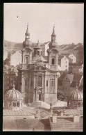 Fotografie Brück & Sohn Meissen, Ansicht Karlsbad, Blick Auf Die Katholische Kirche  - Places