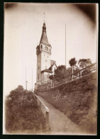 Fotografie Brück & Sohn Meissen, Ansicht Aussig / Elbe, Aufgang Zur Ferdinandshöhe  - Places