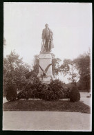 Fotografie Brück & Sohn Meissen, Ansicht Budapest, Das Washington - Denkmal Im Stadtwäldchen  - Lieux