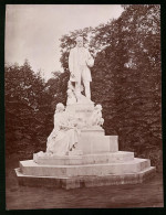 Fotografie Brück & Sohn Meissen, Ansicht Budapest, Das Semmelweiss - Denkmal Auf Dem Elisabethplatz  - Lieux