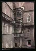 Fotografie Brück & Sohn Meissen, Ansicht Torgau, Die Loggia Im Schloss Hartenfels  - Places