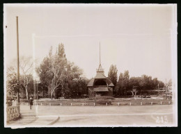 Fotografie Brück & Sohn Meissen, Ansicht Budapest, Park Margareteninsel, Margitszigeti Reszlet  - Places