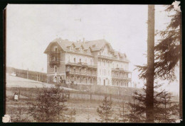 Fotografie Brück & Sohn Meissen, Ansicht Mühlhausen I. V., Das Genesungsheim Der Ortskrankenkasse Plauen  - Lieux