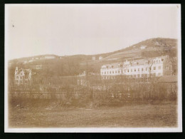 Fotografie Brück & Sohn Meissen, Ansicht Karlsbad, Villa Margaretha Und Cafe Park Schönbrunn  - Lugares