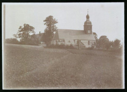 Fotografie Brück & Sohn Meissen, Ansicht Burkersdorf B. Frauenstein, Blick Auf Die Kirche  - Orte