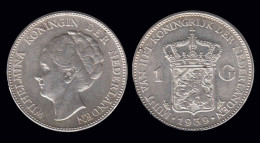 Netherland Wilhelmina I 1 Gulden 1939 - 1 Gulden
