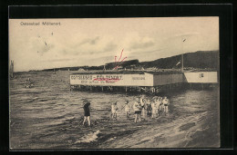 AK Möltenort, Ostseebad, Herrenbad Am Hotel Möltenort Von Chr. Möller  - Sonstige & Ohne Zuordnung