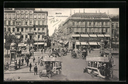 AK Berlin, Linden- Und Friedrichstrasse Mit Victoria Hotel  - Mitte