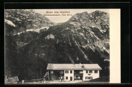 AK Ramsau Bei Berchtesgaden, Schwarzbachwacht / Wachterl Aus Der Vogelschau  - Berchtesgaden