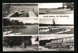 AK Gross Labenz B. Sternberg, Labenzer See, Bungalowsiedlung, Erholungsheim Willi Schröder  - Sternberg