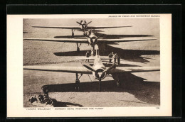 AK Vickers Wellesley, Bombers Being Prepared For Flight  - 1939-1945: 2. Weltkrieg