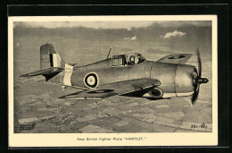AK New British Fighter Plane Martlet, Flugzeug  - 1939-1945: 2ème Guerre