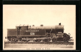 Pc Englische Eisenbahn, Lokomotive No. 518 Der Southern Railway  - Eisenbahnen