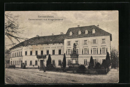 AK Germersheim, Gouvernement Und Kriegerdenkmal  - Germersheim