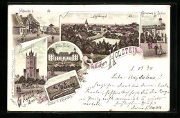 Lithographie Hohwacht, Hessenstein, Schloss Panker, Viaduct Bei Lütjenburg  - Luetjenburg