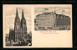 AK Köln, Hotel Disch, Dom  - Köln