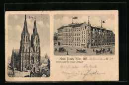 AK Köln, Hotel Disch, Dom  - Koeln